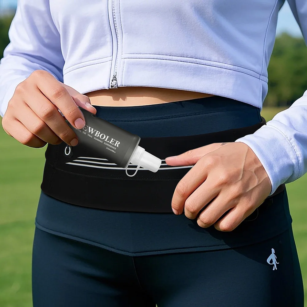 150/250/500ml Sport Water Bottle TPU Folding Soft Flask Drink Portable Water Bottle Running Hiking Bicycle Fitness Water Bag