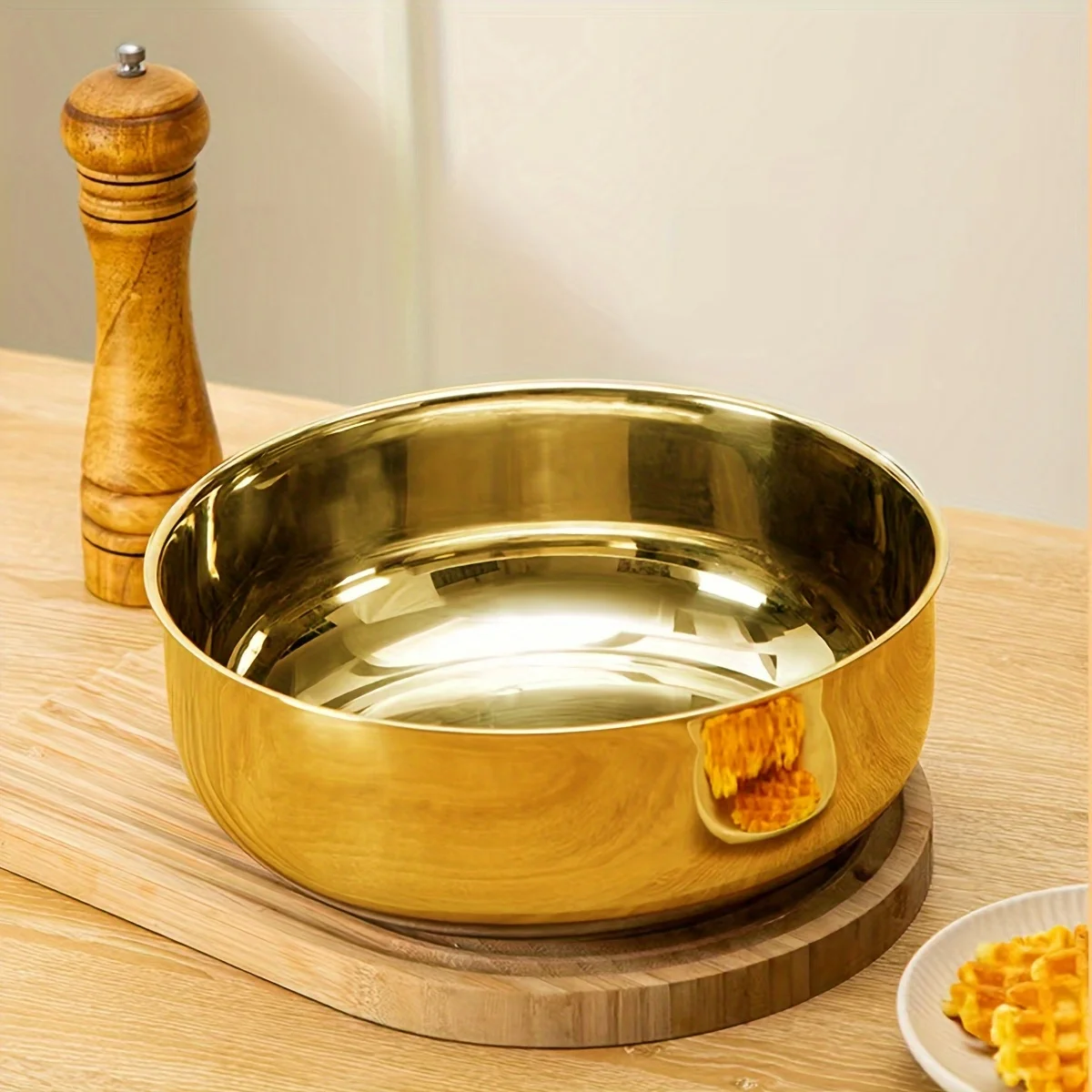 Commercial-Grade Stainless Mixing Bowls - Rustproof Non-Slip Base Dishwasher Safe for Dough/Food Prep/Soups