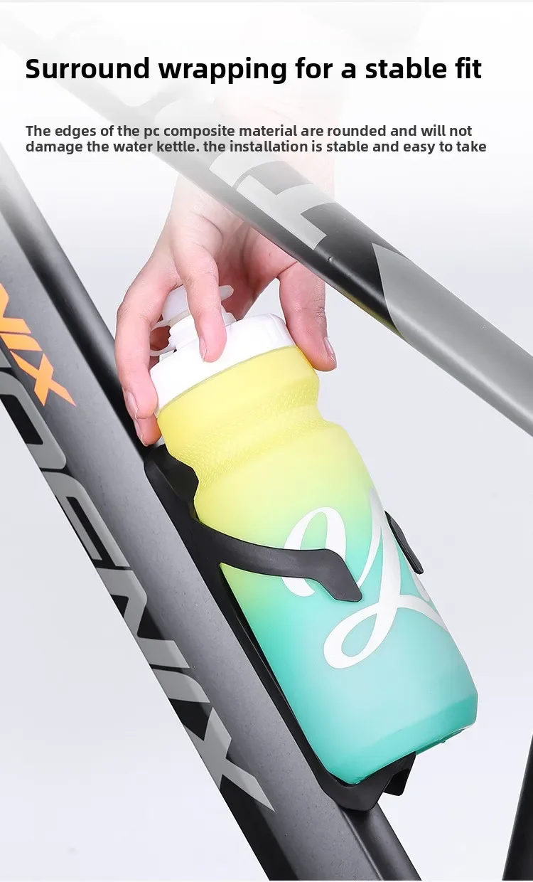 Aero Propel Raod Bicycle Water Bottle Cage With Airtag Installation For HUAWEI/Apple Ultralight MTB Bottle Holder