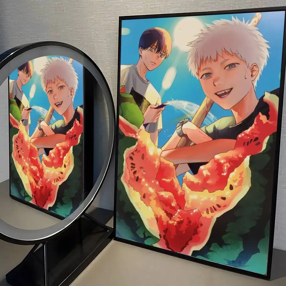 Anime The S-Summer Hikaru Died Poster High Quality Dorm Living Room Aesthetic Wall Decoration Painting Stickers Gift