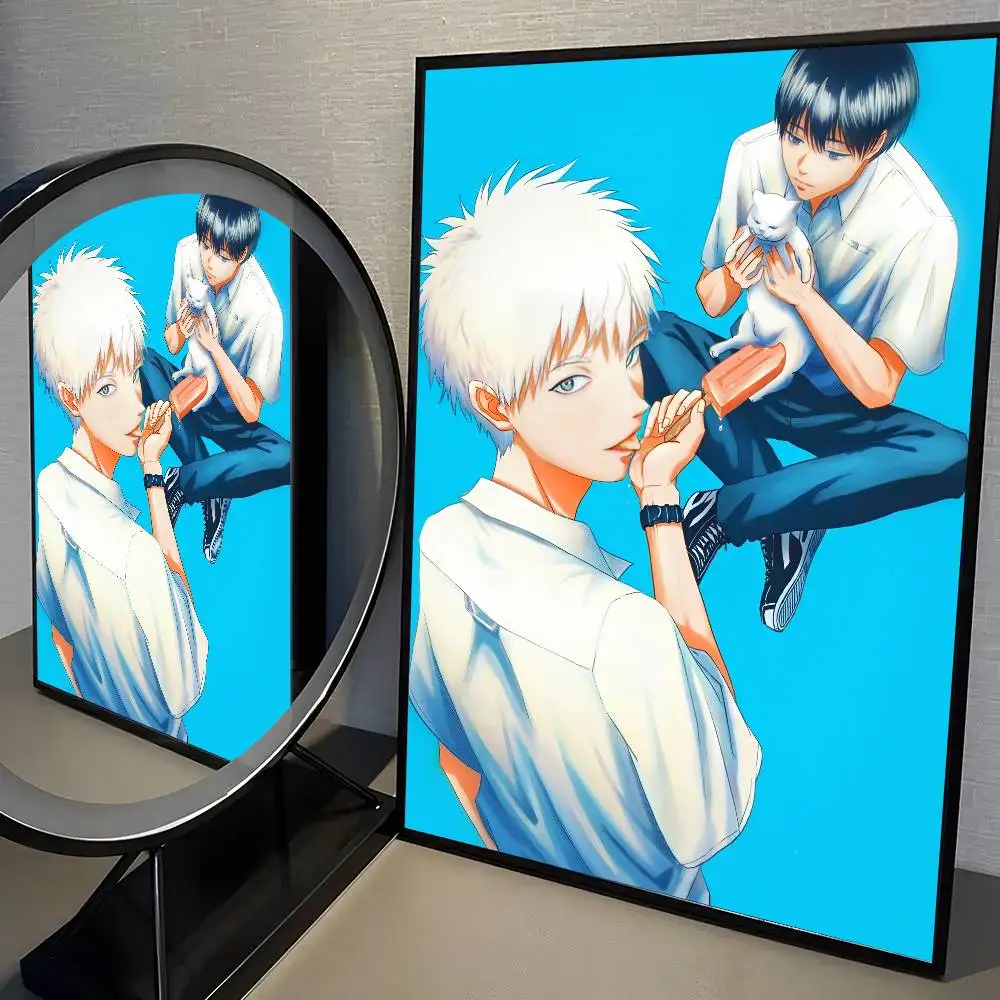 Anime The S-Summer Hikaru Died Poster High Quality Dorm Living Room Aesthetic Wall Decoration Painting Stickers Gift