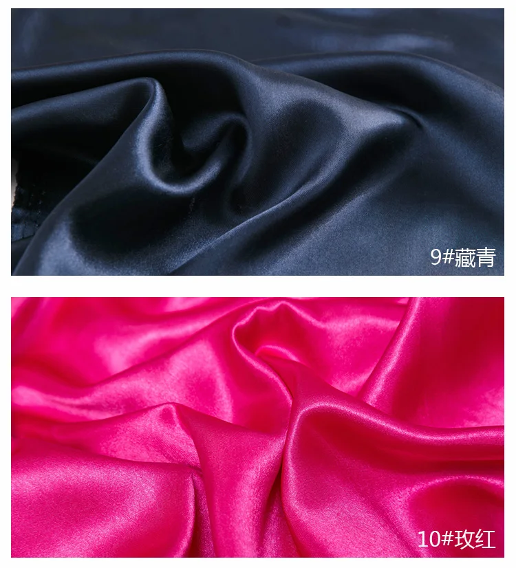 0.5m/1m/5m Satin Lining Fabric For Sewing Dress Lining,Pajamas,Decoration Cloth Tablecloth Decorative Fabric Handmade DIY Fabric