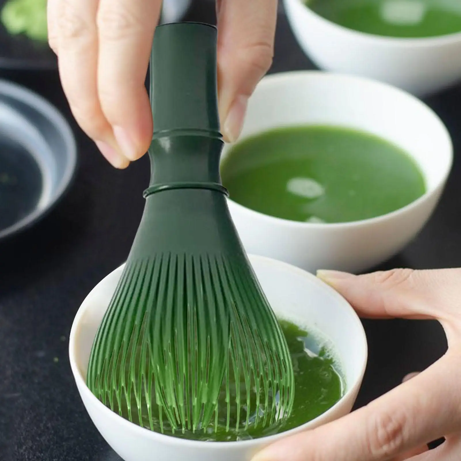 Matcha Whisk Food Grade Tea Powder Mixer And Stirrer Reusable Matcha Green Tea Brushes Dishwasher Safe Kitchen Accessories