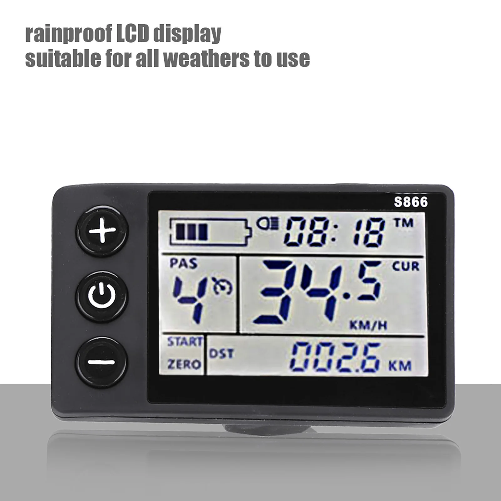 Motor Controller LCD Motor Controller 24V‑48V Waterproof LCD Display Panel Electric Scooter Brushless Controller Kit