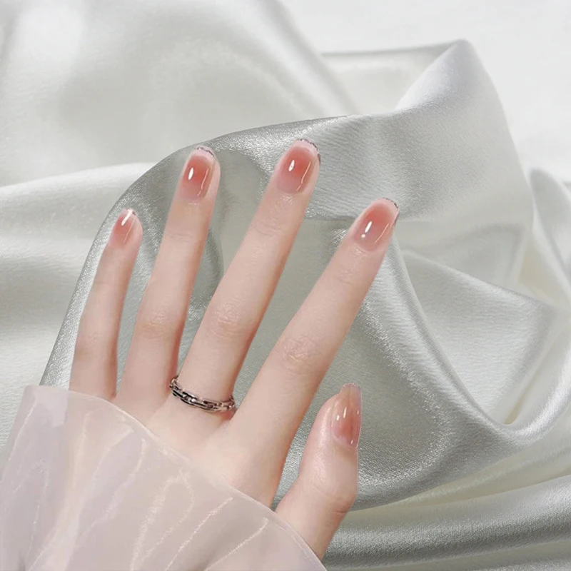 Crystal Satin Props Nail Polish Handheld Decoration Nail Enhancement Photography Background Cloth Nail Accessories