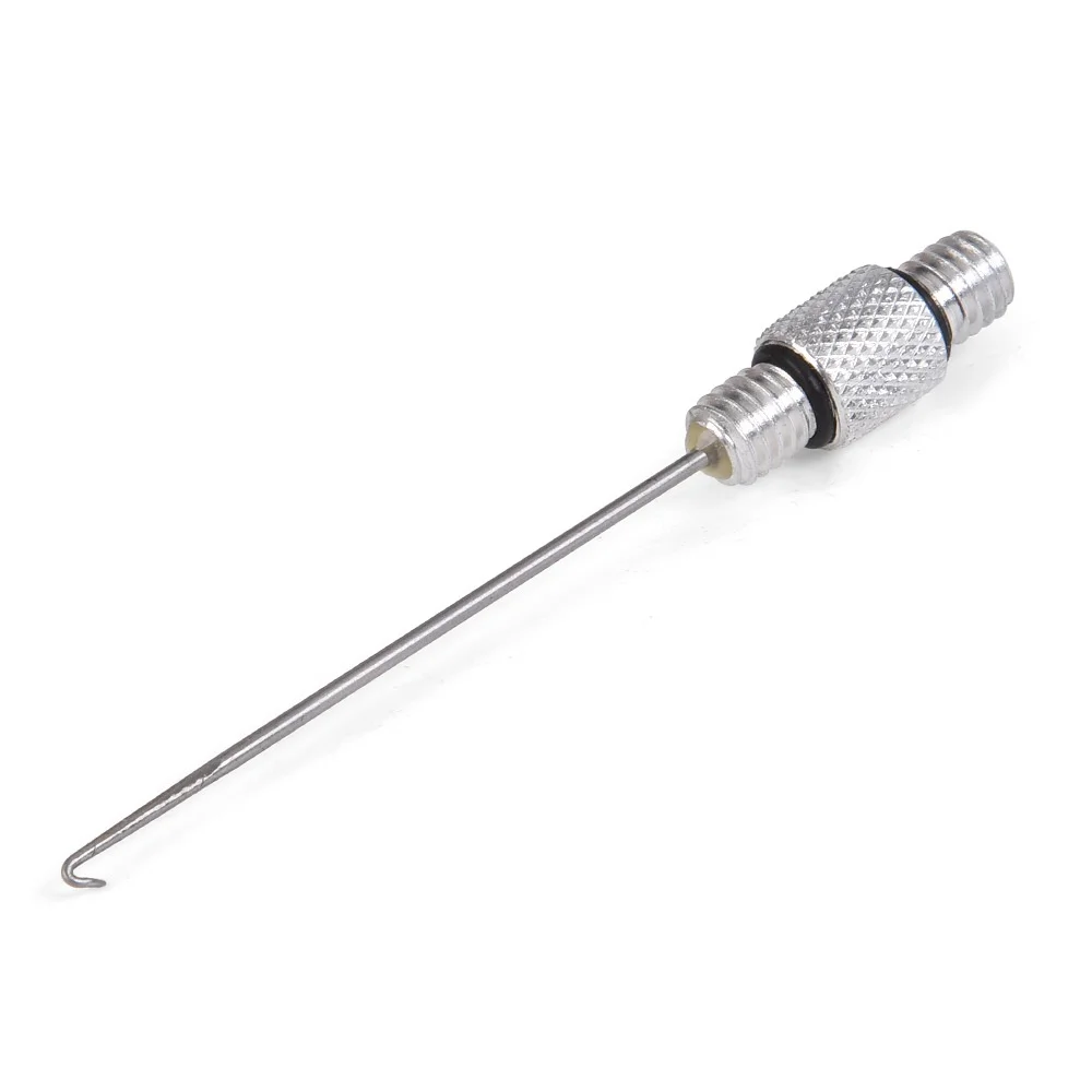 FLYSAND 5-In-1 Carp Fishing Rigging Bait Needle Kit Tool Set Bait Boilie Drill Stringer Needle Nonslip Aluminum Alloy Handle