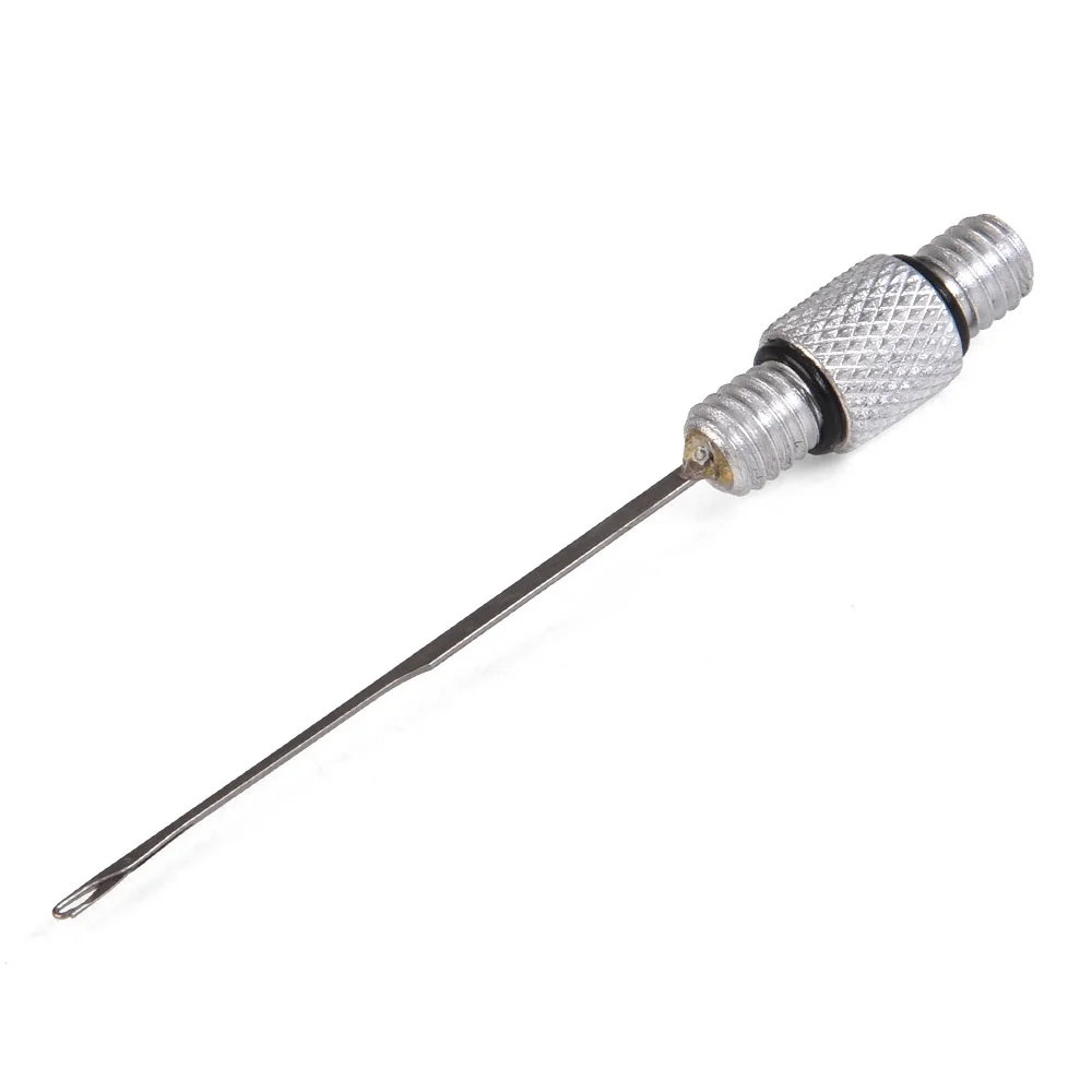 FLYSAND 5-In-1 Carp Fishing Rigging Bait Needle Kit Tool Set Bait Boilie Drill Stringer Needle Nonslip Aluminum Alloy Handle