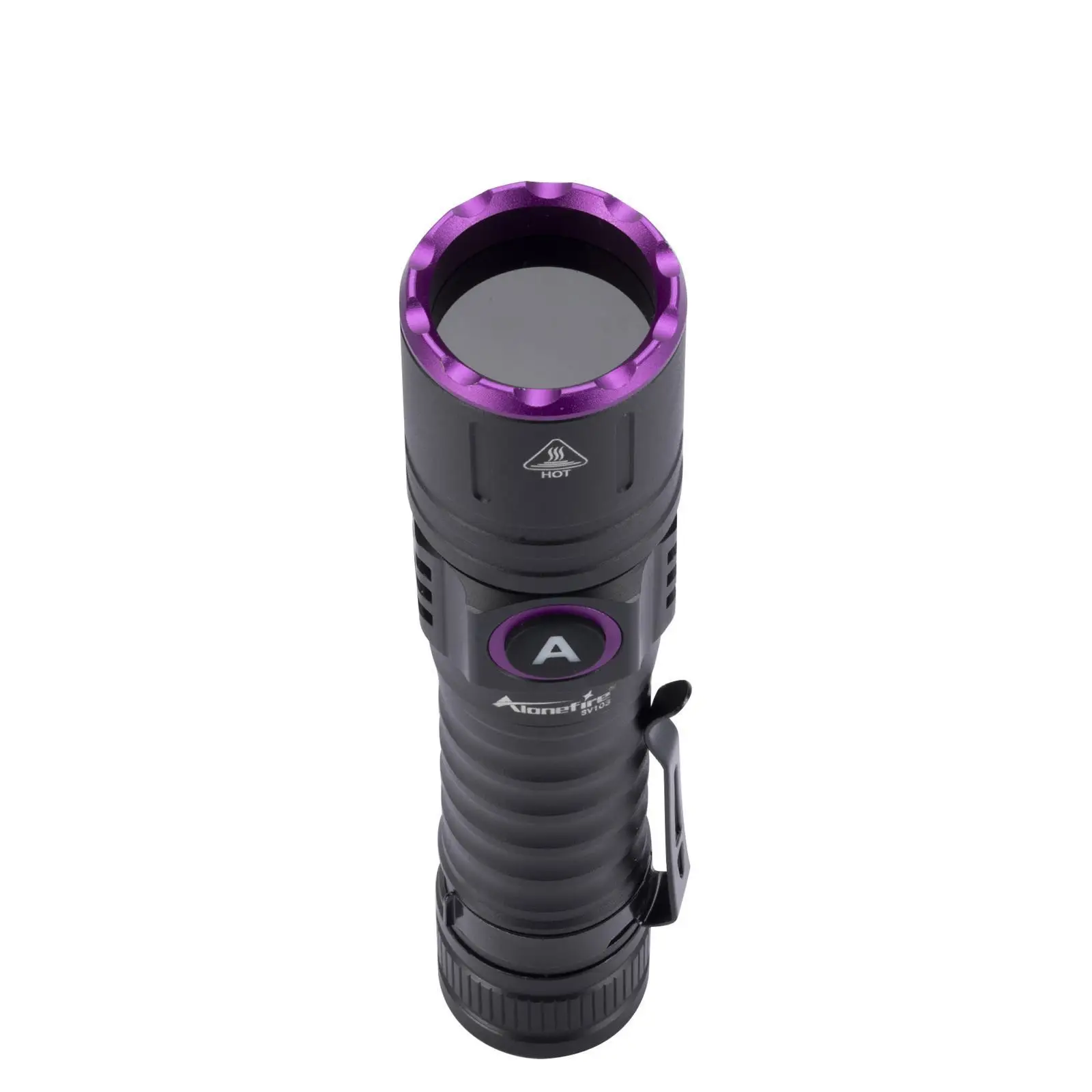 15W High Power UV 395/365nm USB Rechargeable Flashlight Cat Dog Urine Tinea Ore Money Scorpion Fluorescence Marker Purple Light