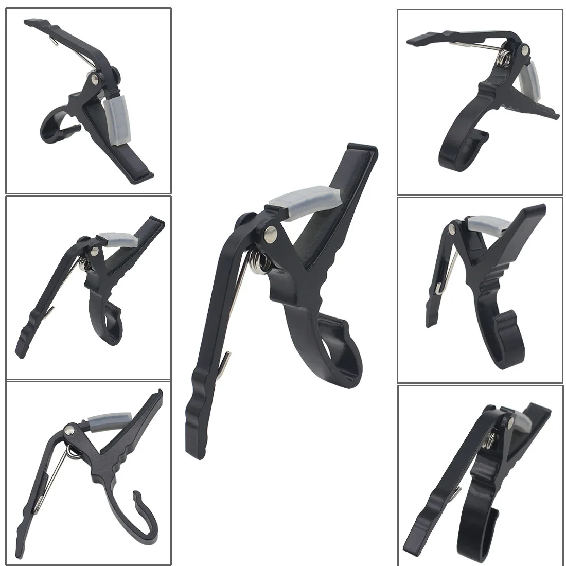 Universal Guitar Capo Metal Tuning Clamp Portable Metal Tuner Guitar Capo String Instrument Guitar Accessories Tuning Tool