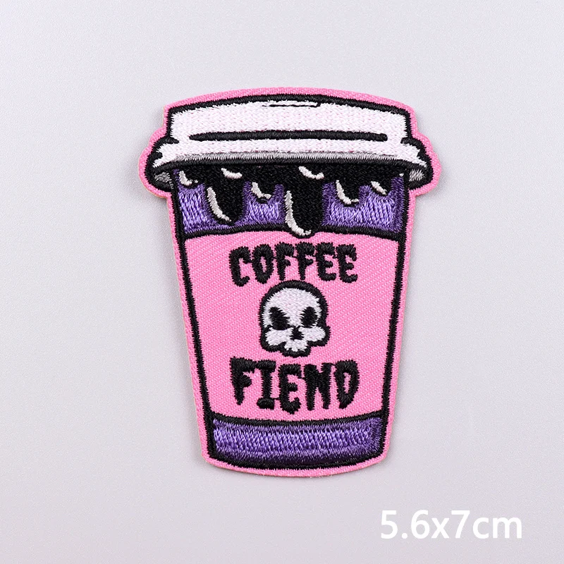Punk Series Patch Iron On Patches For Clothing Thermoadhesive Patches On Clothes Horror Eyes Embroidery Patch DIY Sewing Patch
