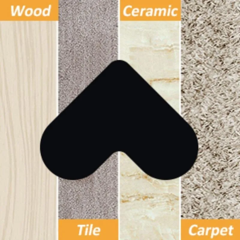 4/8/12PCS Washable Rug Gripper Reusable Rubber Mat Rug Pads Sticker Double Sided Non-Slip Patch Tape for Tile Floors Carpets