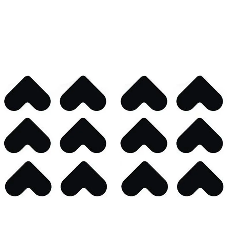 4/8/12PCS Washable Rug Gripper Reusable Rubber Mat Rug Pads Sticker Double Sided Non-Slip Patch Tape for Tile Floors Carpets