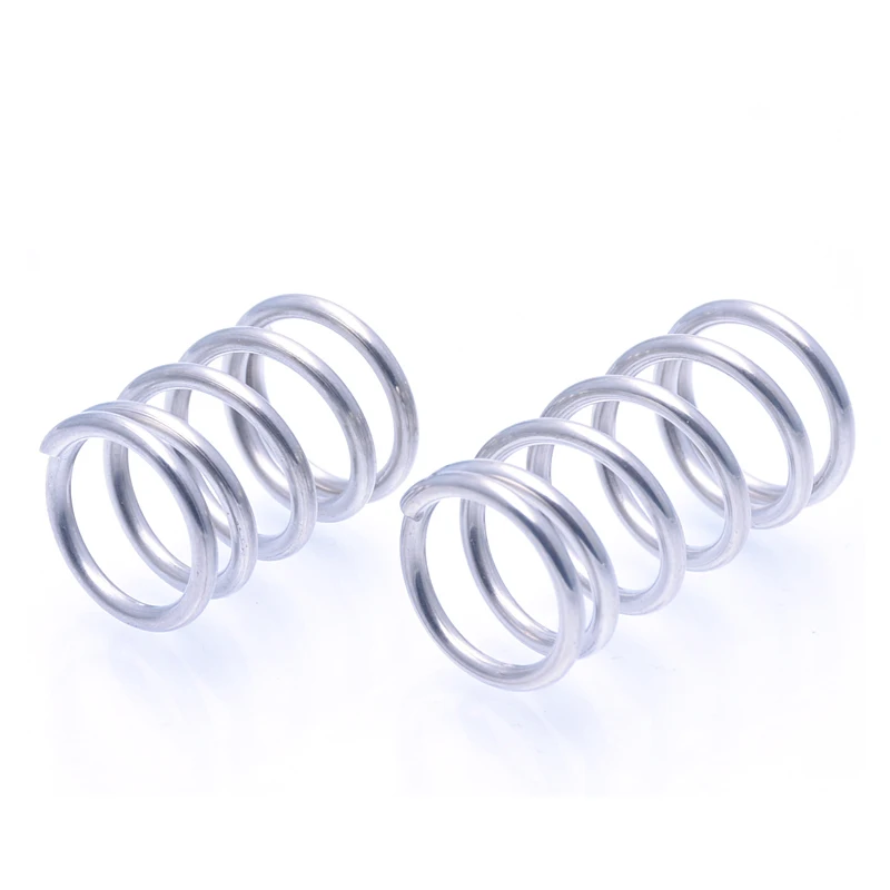30Pcs Wire Diameter 0.4mm 0.5mm 304 Stainless Steel Micro Small Compression Spring OD 3mm/4mm/5mm/6mm/7mm/8mm/9mm/10mm L:5-50mm