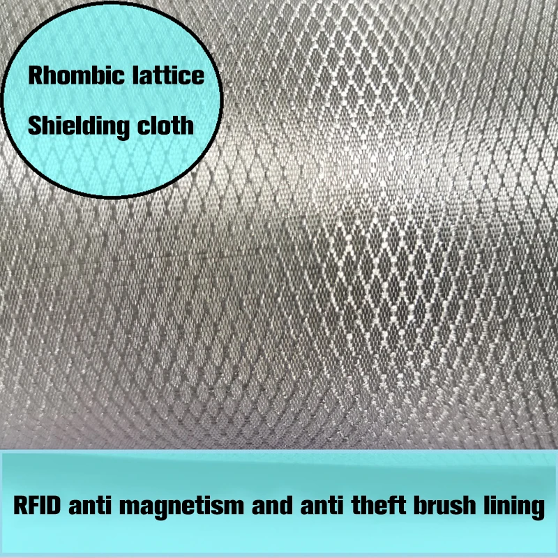 Faraday Fabric EMI RFID Shielding-Block WiFi/RF Military Grade Radiowave Microwave Electromagnetic Fields Anti-Radiation Cloth