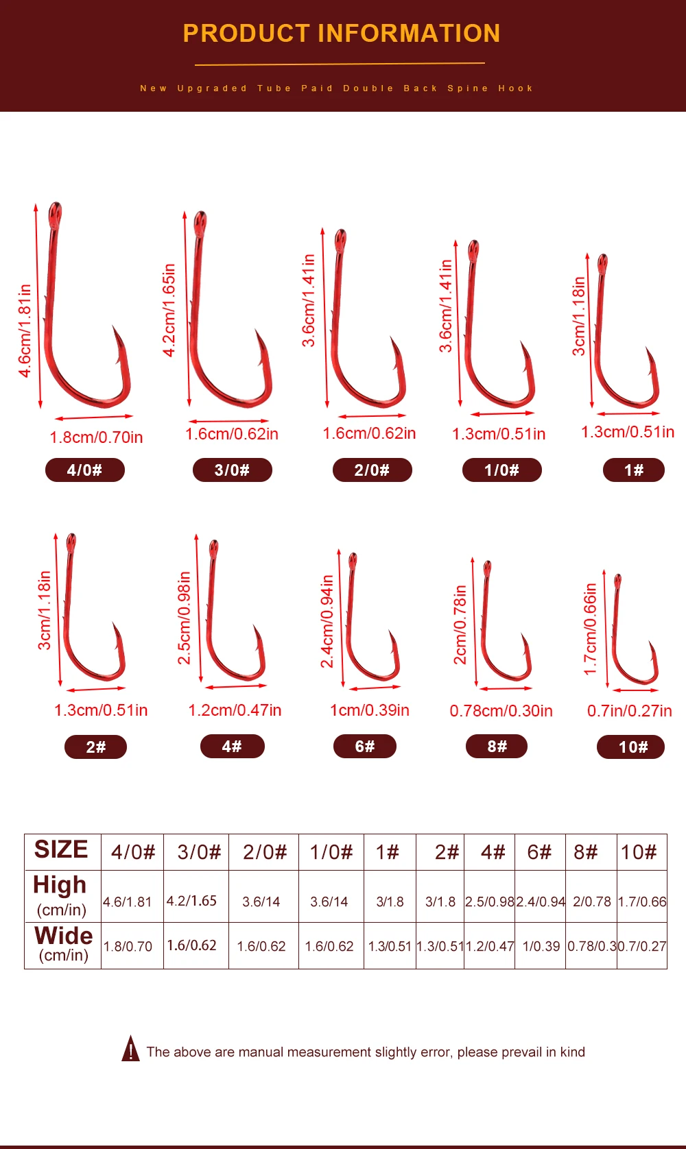 FTK Red Fishing Hooks Sea Barbed Fishing Lures Shank Beak Live BaitHolder Carp Fishing Jig Worm Hooks Accessories Tackle