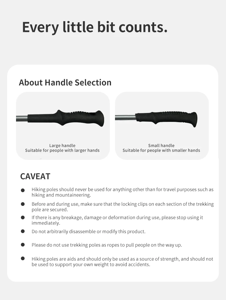 Naturehike Carbon Fiber Trekking Poles 5 Sections Portable Folding Climbing Sticks Outdoor Hiking Collapsible Walking Sticks