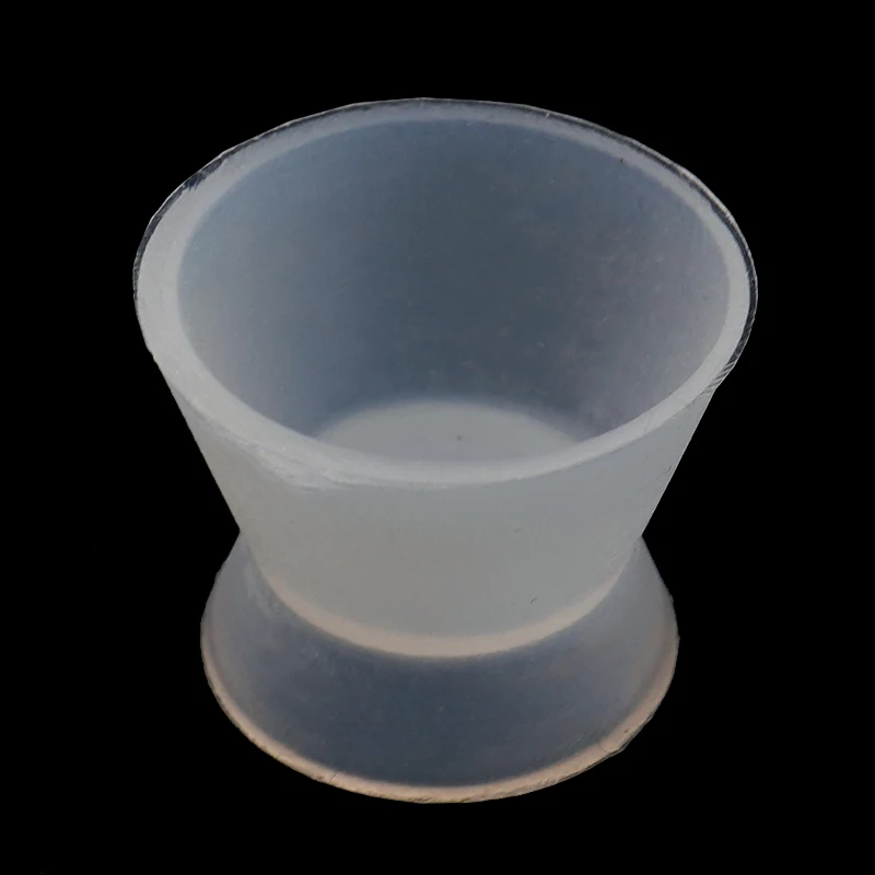 4pcs Dental Materials Mixing Cup Silicone Mix Bowl Use Dappen Dishes Teeth Whitening Dentistry laboratory Tool