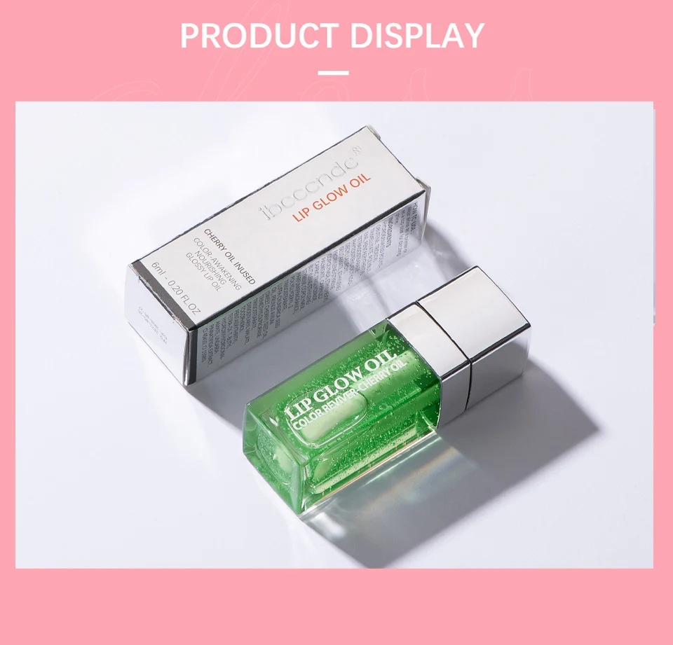 Crystal Jelly Moisturizing Lip Oil Plumping Lip Gloss Makeup Sexy Plump Lip Glow Oil Tinted Lip Plumper