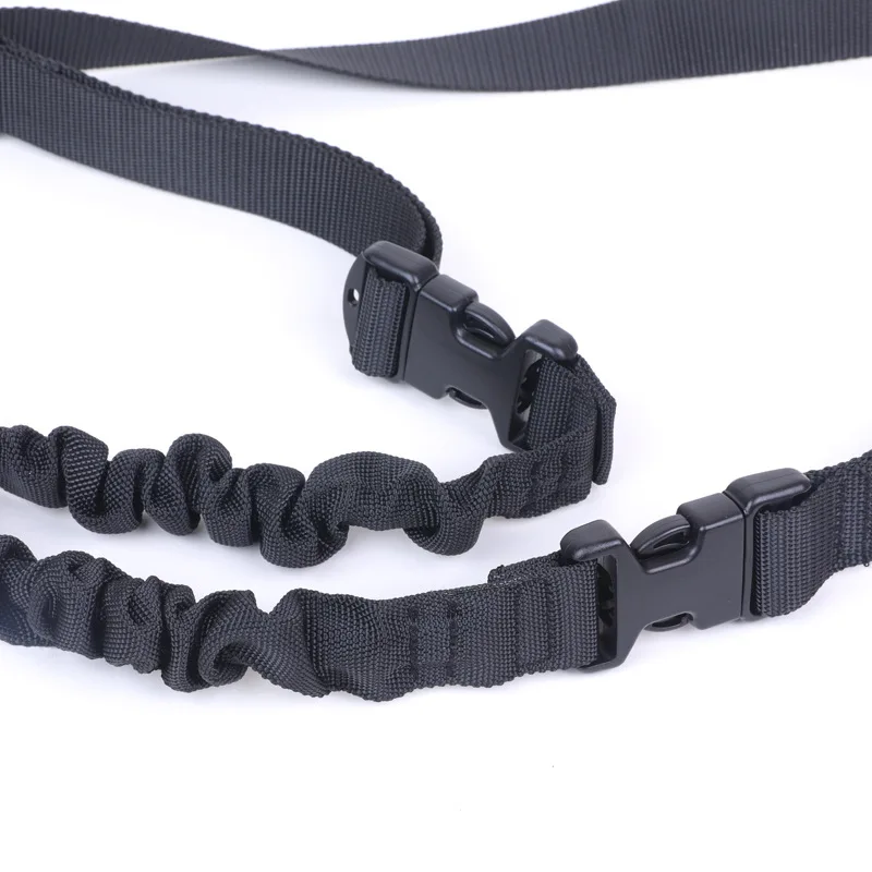 Shot Gun Belt Hunting Accessories Tactical Gear Tactical Single Point Gun Sling Shoulder Strap Rifle Rope Belt QD Metal Buckle
