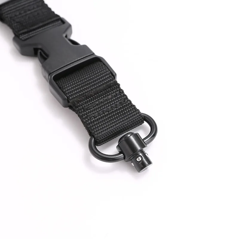 Shot Gun Belt Hunting Accessories Tactical Gear Tactical Single Point Gun Sling Shoulder Strap Rifle Rope Belt QD Metal Buckle