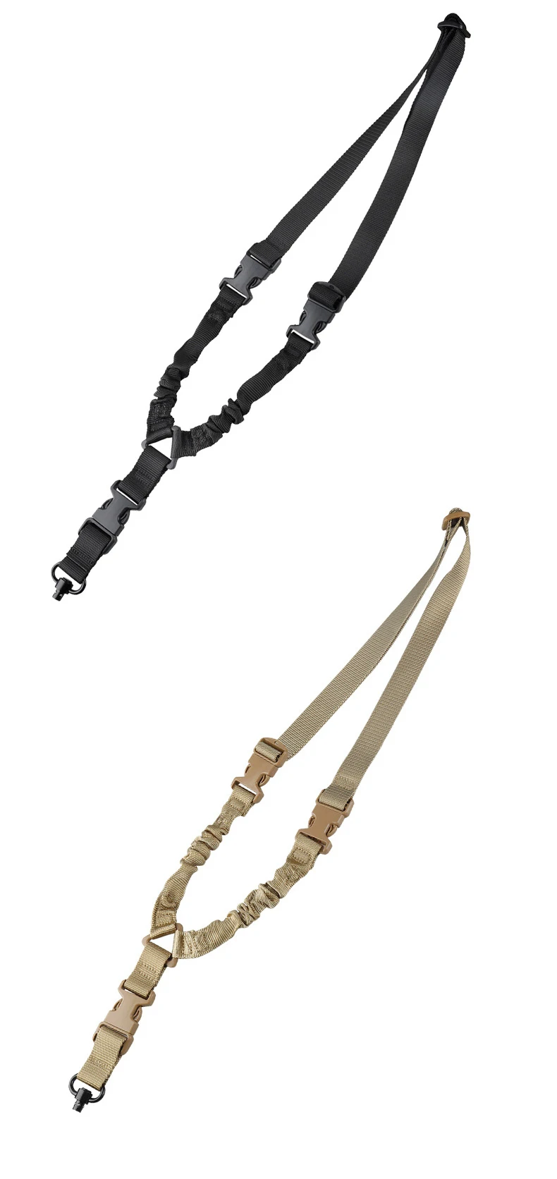 Shot Gun Belt Hunting Accessories Tactical Gear Tactical Single Point Gun Sling Shoulder Strap Rifle Rope Belt QD Metal Buckle