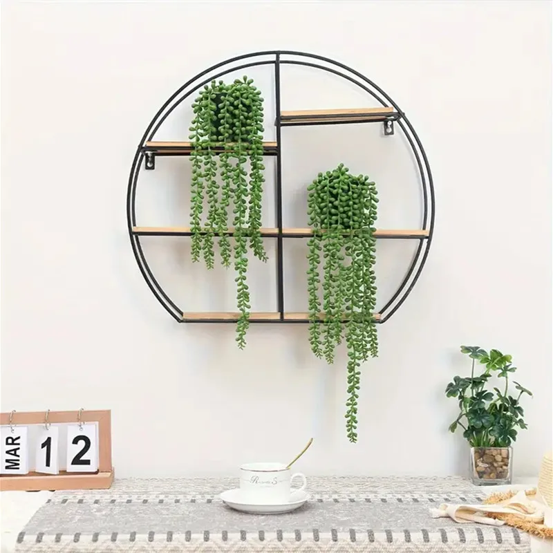 Lifelike Artificial Lush Hanging Succulents Home Wedding Green Plant Wall Hanging Vine Decorative Plant Wall Balcony Outdoor