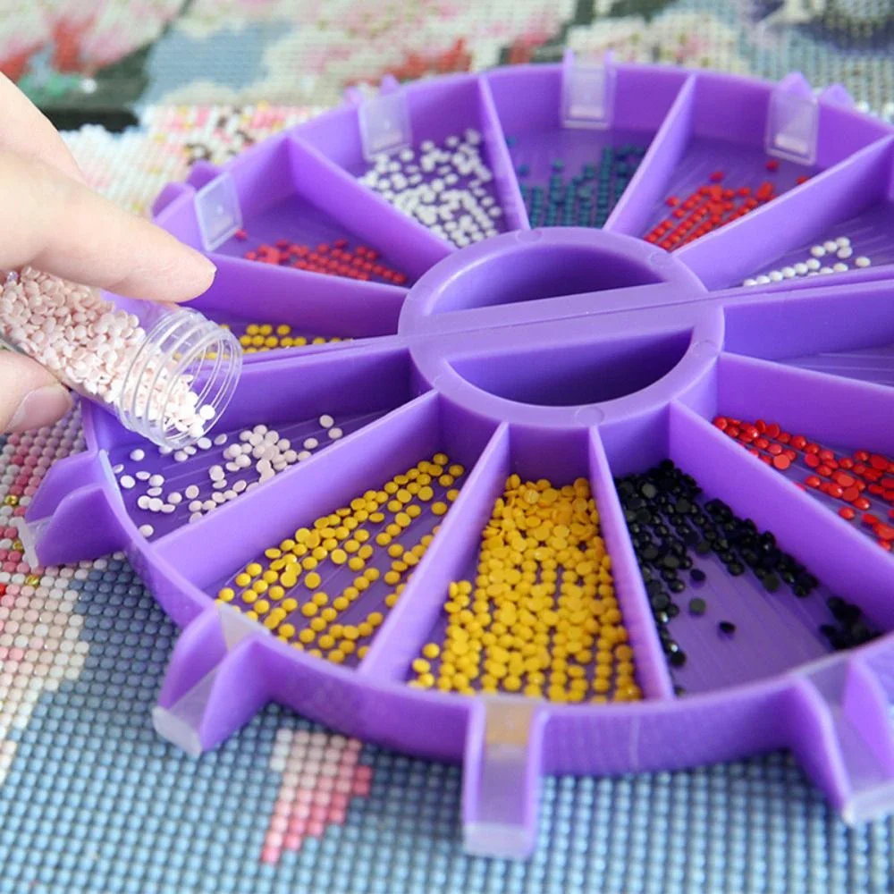 7Pcs/Se Reusable Diamond Painting Pen Replacement Pen Heads Cross Stitch Embroidery Quick Cases Tool Metal Point Drill Pen Heads