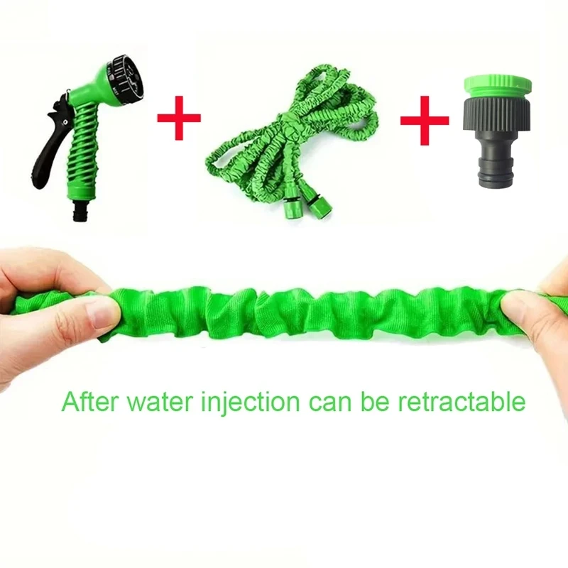 High-Pressure Car Wash Hose Expandable Magic Hose Pipe Home Garden Watering Hose Multi-Function Gardening Cleaning Water Sprayer
