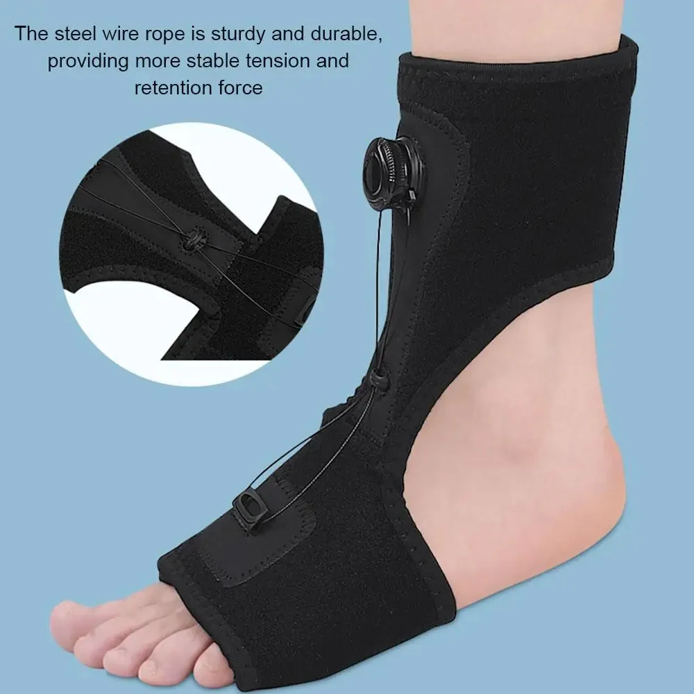 1PCS Adjustable Ankle Support Compression Ankle Brace Protector for Running Basketball Nylon Knitted Gym Bandage Ankle Strap