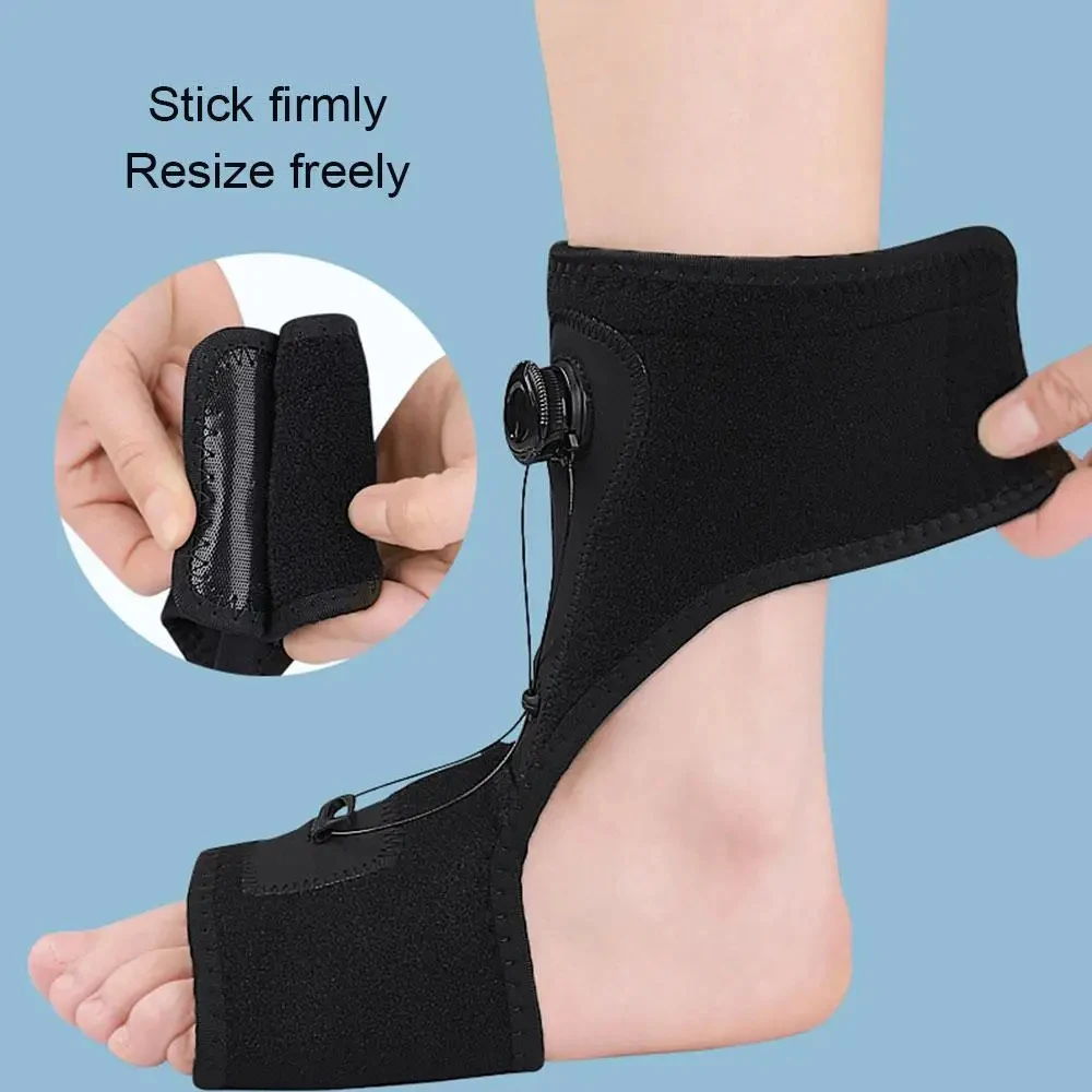 1PCS Adjustable Ankle Support Compression Ankle Brace Protector for Running Basketball Nylon Knitted Gym Bandage Ankle Strap