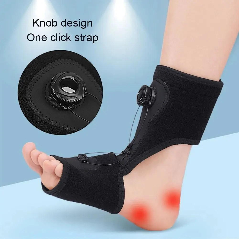 1PCS Adjustable Ankle Support Compression Ankle Brace Protector for Running Basketball Nylon Knitted Gym Bandage Ankle Strap