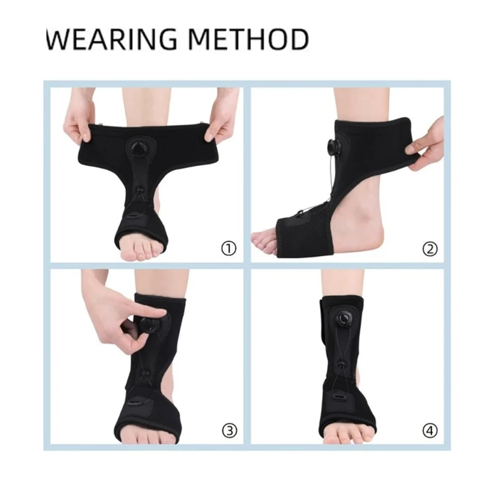 1PCS Adjustable Ankle Support Compression Ankle Brace Protector for Running Basketball Nylon Knitted Gym Bandage Ankle Strap