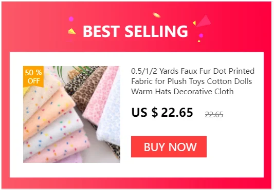 25x45cm 9cmPile Faux Fur Fabric For Sewing Doll Toy Beard Hair DIY Patchwork Material Accessories Home Decoration Cosplay Fabric