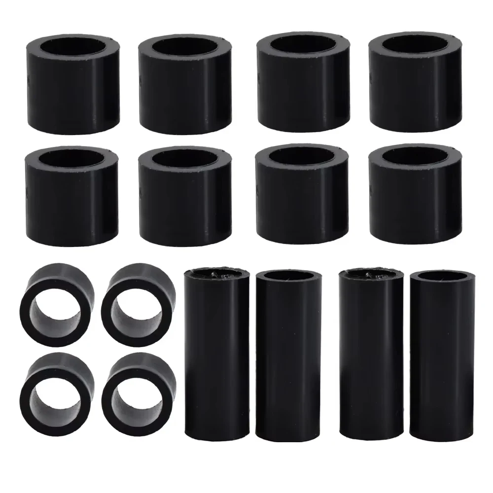 M3 M4 M5 M6 M8 M10 M12 Black ABS Non-Threaded Hollowed Nylon Spacer Round Standoff Washer PCB Support Spacers For TV Install