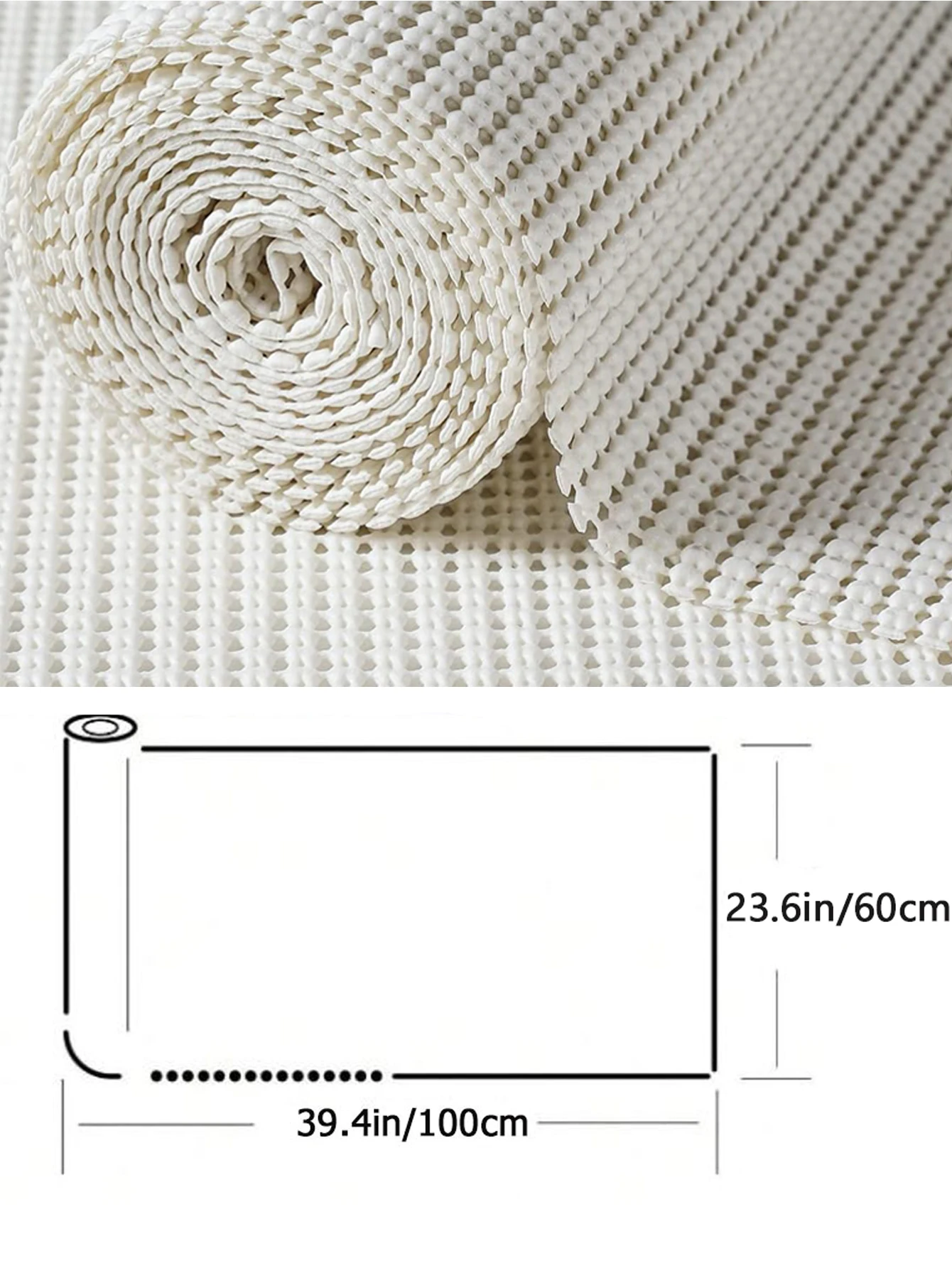 Silicone Anti-slip Mat Non-stick Anti-slip Mat Thickened Drawer Liner for Dressing Table Bathroom Cabinet Tableware Storage Mat