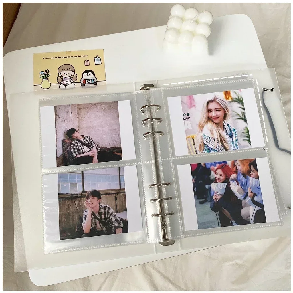 10pcs Photo Album Inner Pages A5 Kpop Binder Photocard Holder Photocard Binder Inlay Idol Card Collect Book Inner Page 포토카드 바인더