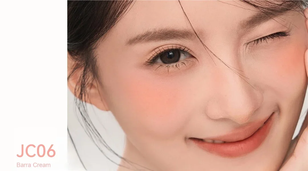 AZTK JC04 Water To Powder Liquid Blush Soft Matte Natural Flush Brightening Cheek Tint Lightweight Blendable Waterproof Makeup
