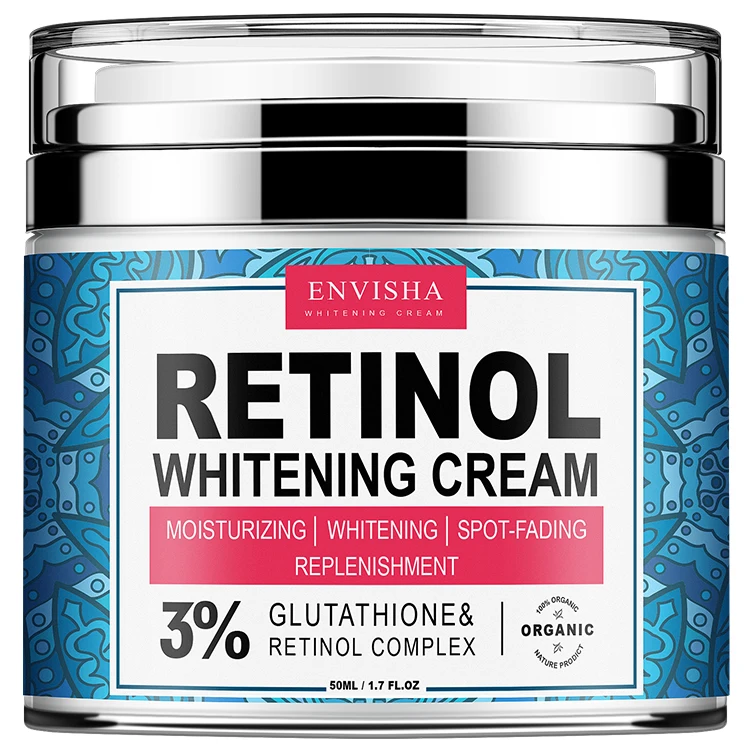 ENVISHA Face Skin Care Retinol Collagen Cream Fade Fine Lines Deep Hydration Moisturizing Skin Improve Dullness Brightening