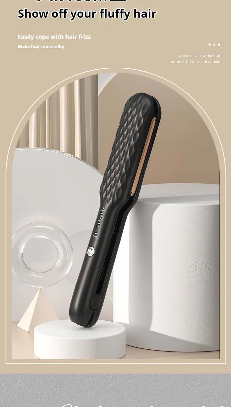 Hair Iron 3D Hair Crimper Professional Volumizing Curling Iron Corn Perm Fluffy Splint Flat Iron Hair Styling Tools