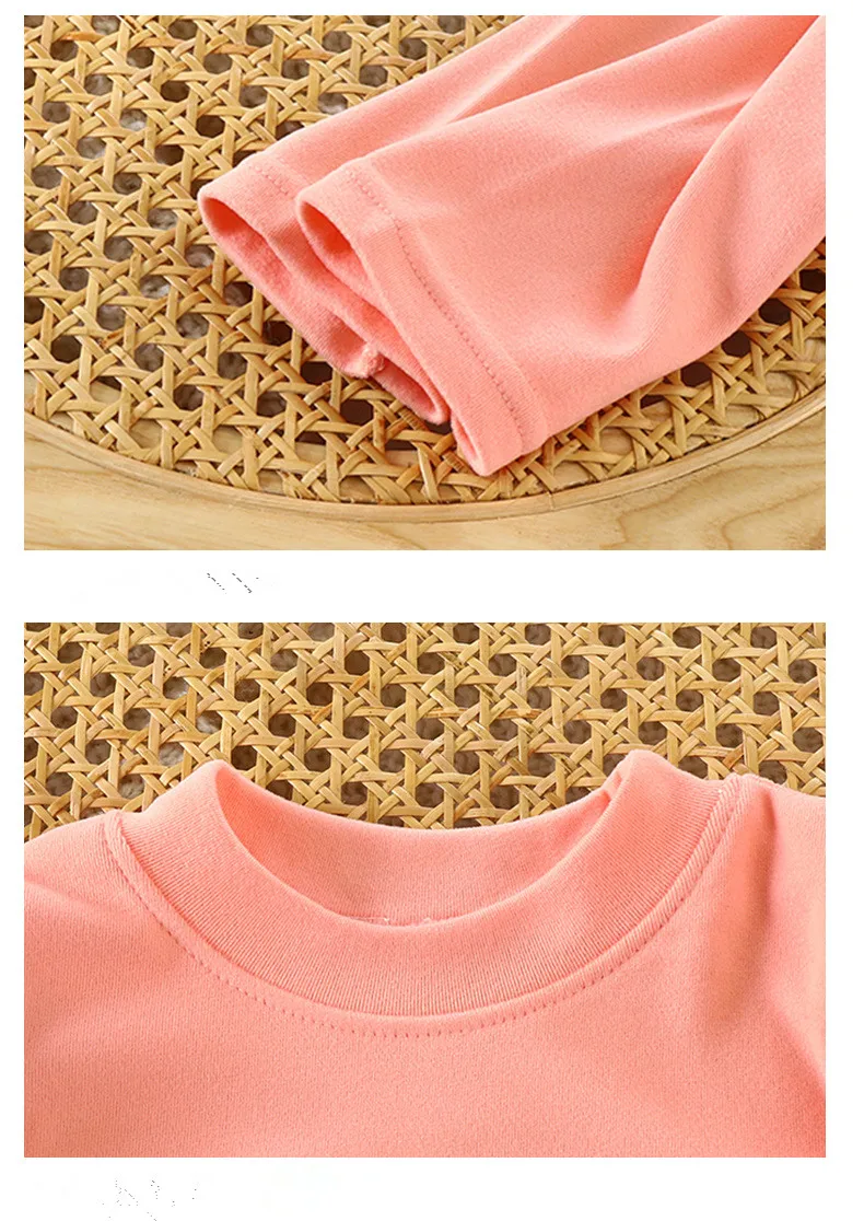 Autumn Winter Children's Clothing Baby Girls Long Sleeve T-shirts Kids Clothes Toddler Girls Warm Bottoming Shirt Tops