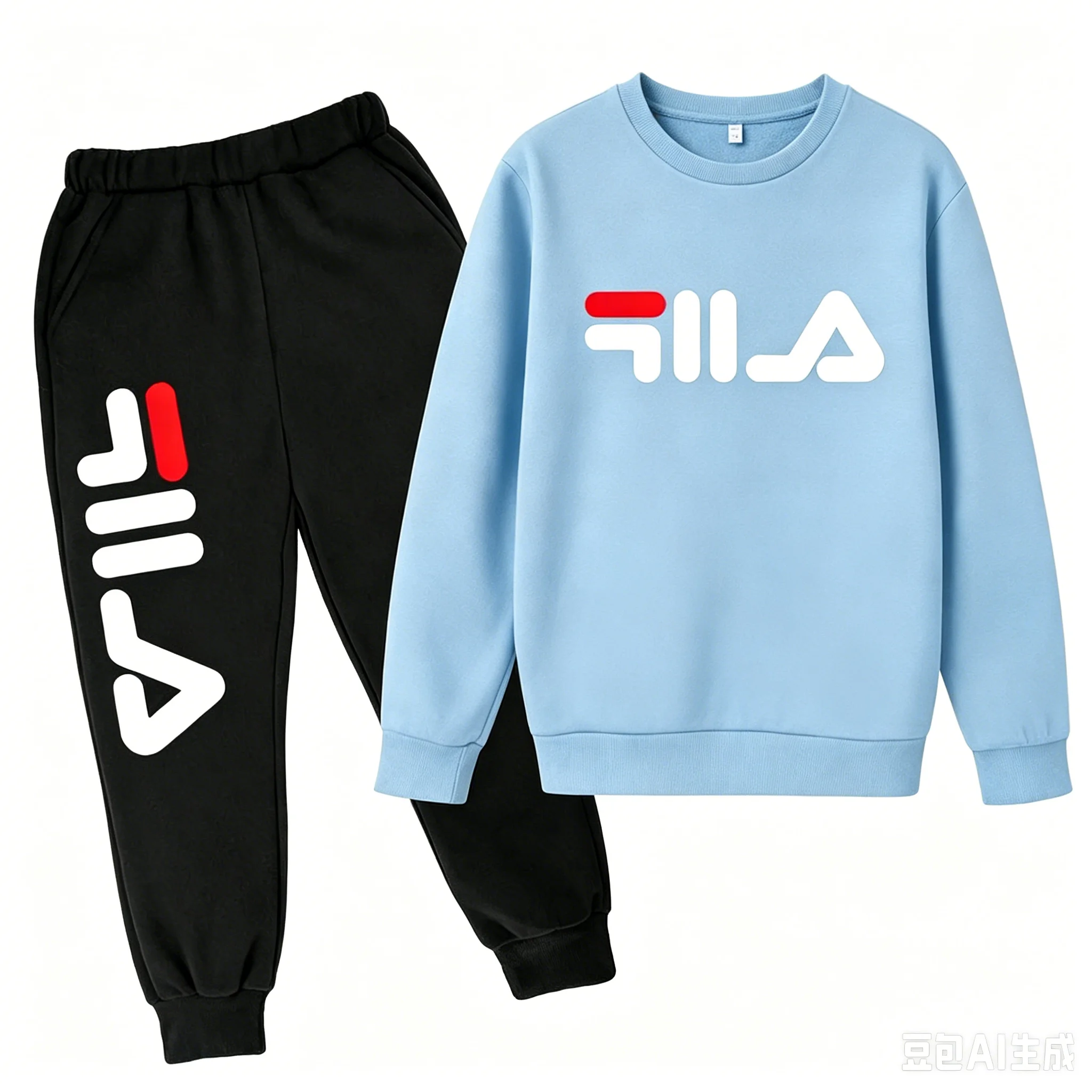 2025 Spring and Autumn Children's Boys and Girls Casual Sports Top + Pants 2-piece Girl Suit 3-14 Years Old Outdoor Jogging Suit