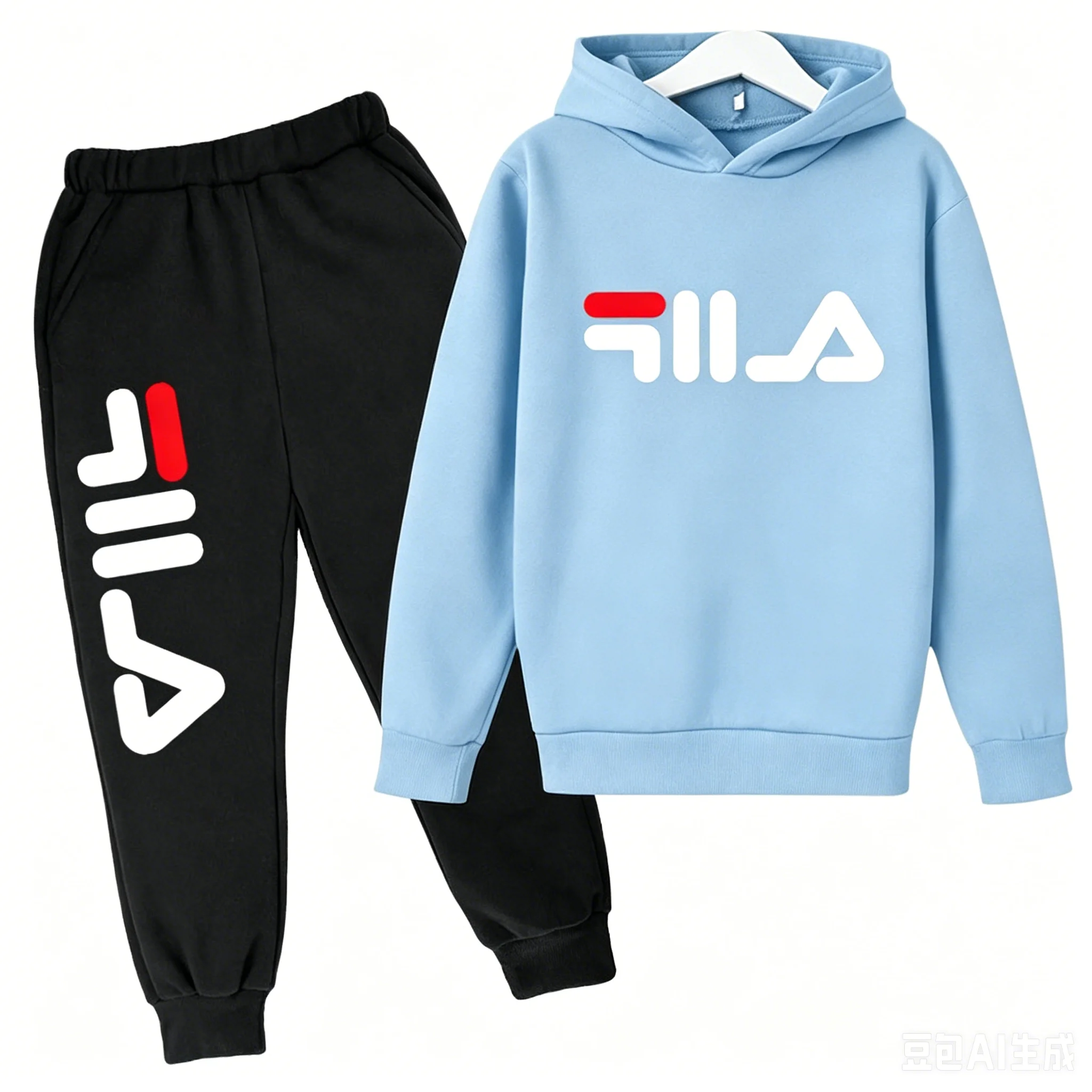 2025 Spring and Autumn Children's Boys and Girls Casual Sports Top + Pants 2-piece Girl Suit 3-14 Years Old Outdoor Jogging Suit