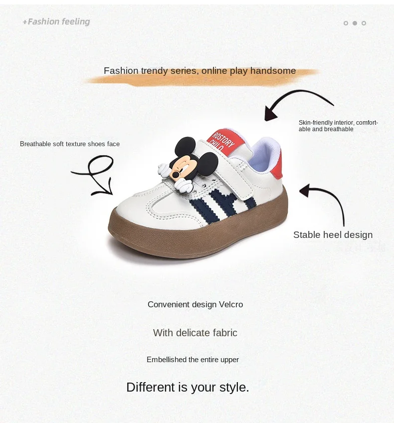 2026 Children's New Casual Shoes Girls Fashion Sneakers Cute Cartoon Boys Sport Shoes Anti-slip Soft Sole Kids Board Shoes