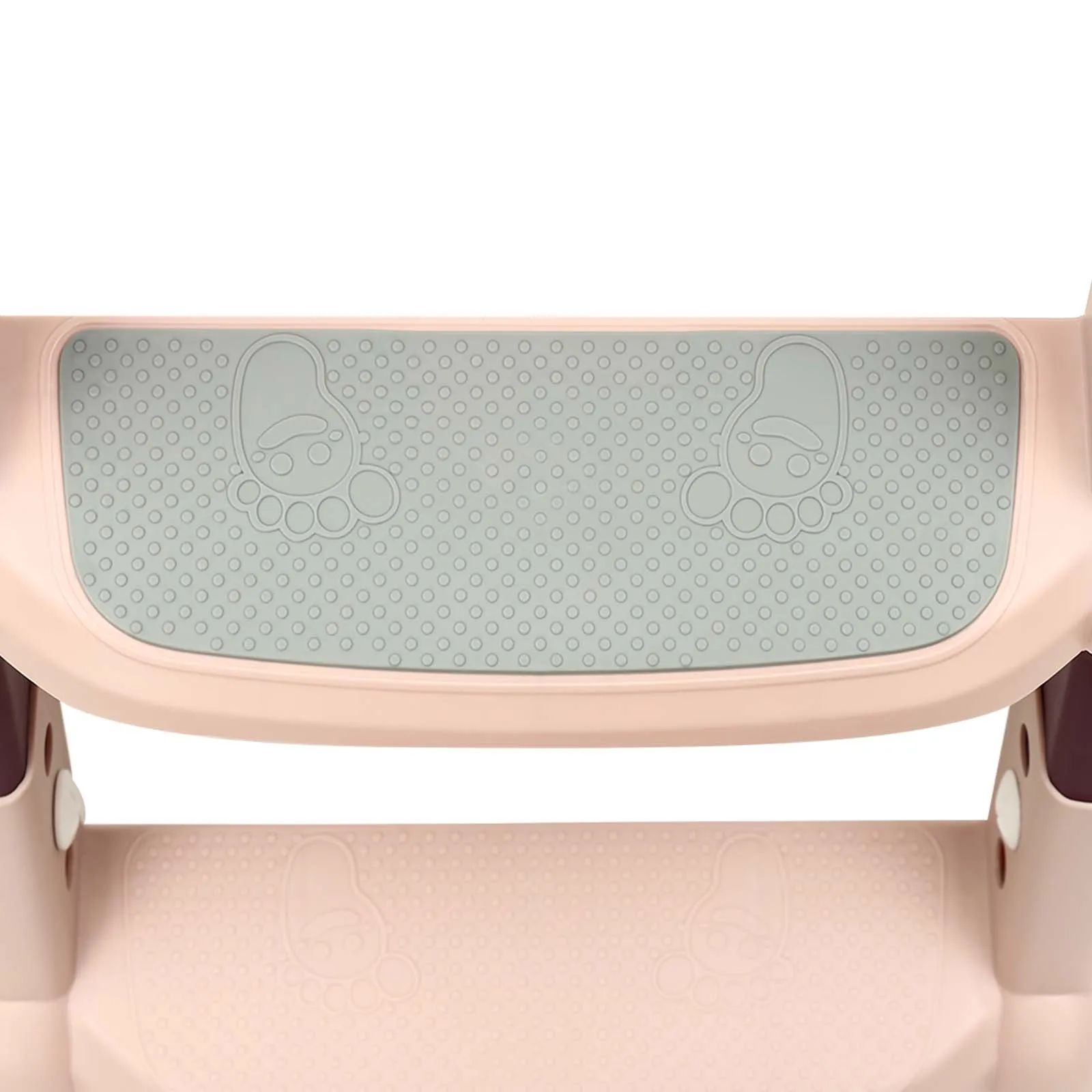 Foldable Kids Toilet Trainer Seat with Step, 6-Level Adjustable Toddler Toilet Seat with Non-Slip Pedals for V/U/O Toilets