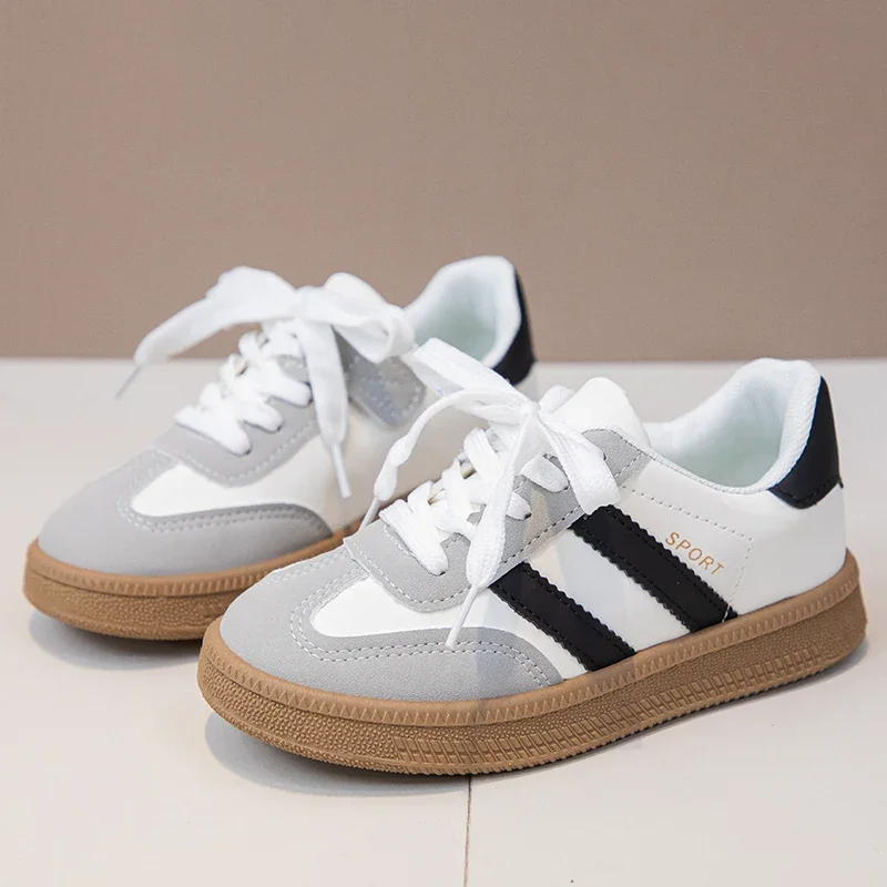 Children's Sneakers New Trend Patchwork Running Shoes for Kids Boys Fashion Classic Versatile Girls School Sports Causal Shoes