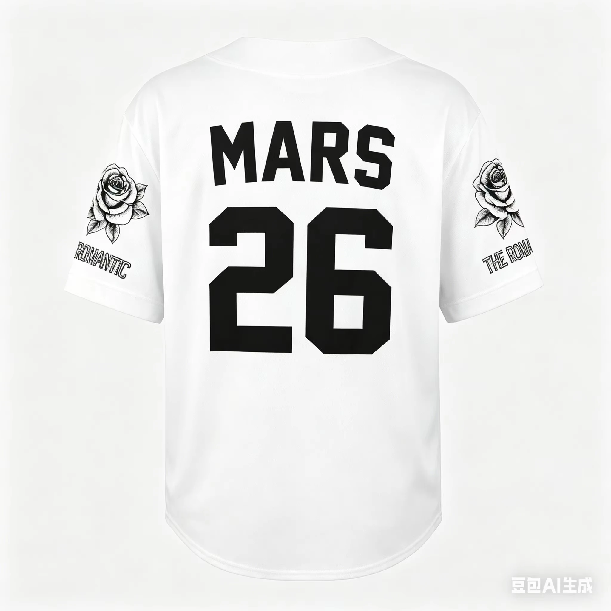 Bruno Mars The Romantic Tour 2026 Baseball Jersey Short Sleeve Shirt Unisex Casual Streetwear For Fans Kids Adults