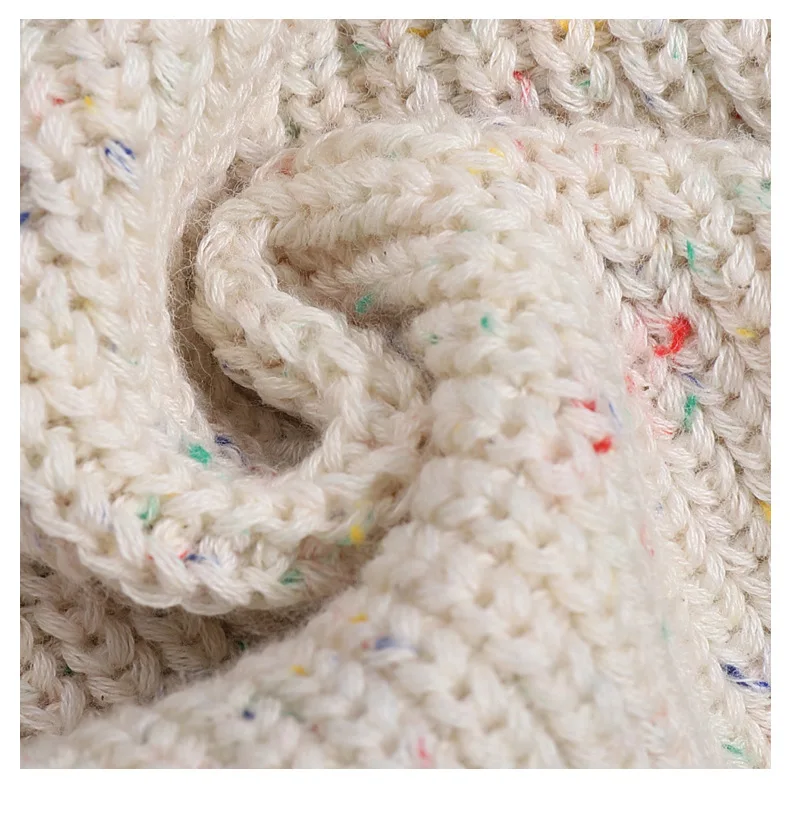 New Autumn Girls Sweater Kids Sweaters Chunky Knit Brief Spring Winter Sweaters Long Sleeve Boys Pullover Warm Knit Baby Clothes