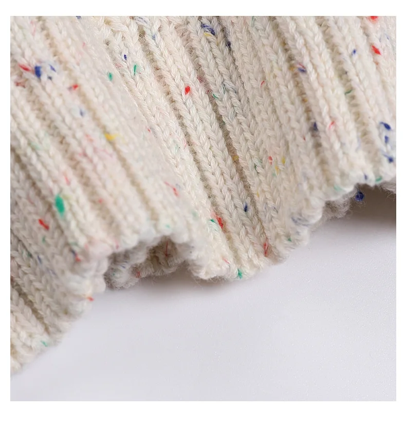 New Autumn Girls Sweater Kids Sweaters Chunky Knit Brief Spring Winter Sweaters Long Sleeve Boys Pullover Warm Knit Baby Clothes