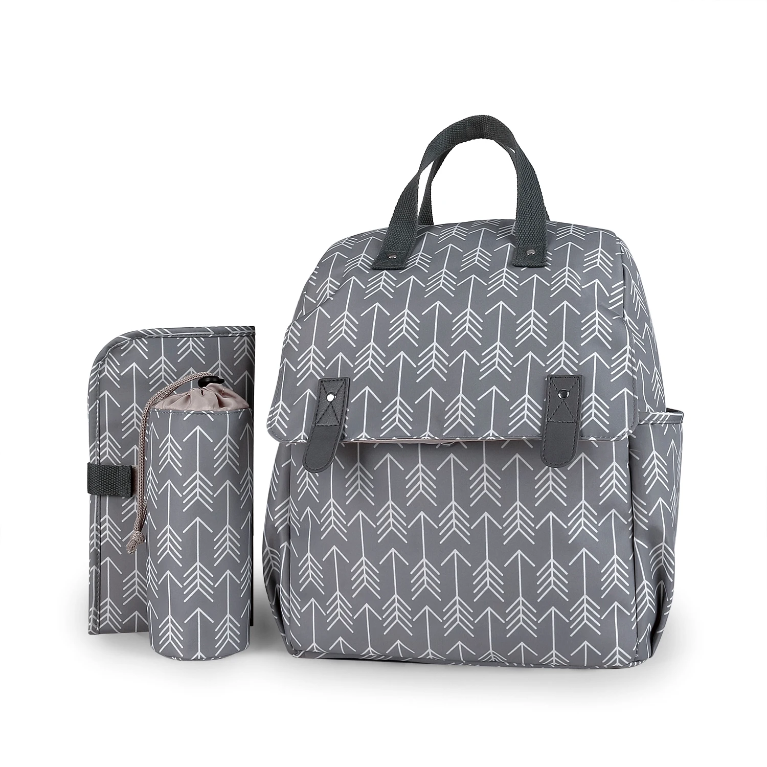 Shoulder Mommy Includes Urine Mat, Independent Bottle Bag, Multi functional Mommy Bag, Maternal and Child Travel Bag