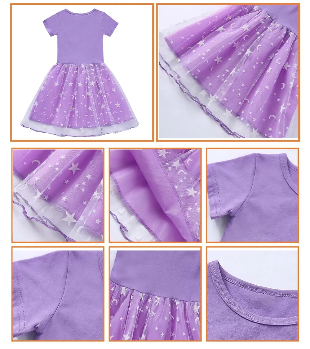 Super Kitties Outdoor Clothing Princess Dress for Girls Baby Girl Outfits Children Dresses Our Beloved Baby Fashion for Babies